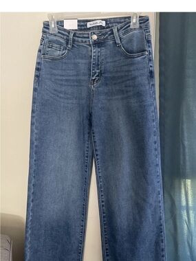 High Rise Wide Leg NWT Nina Rossi Jeans Sz Med